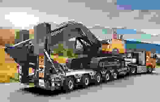 Негабаритная перевозка с учетом высоты в юбилейном